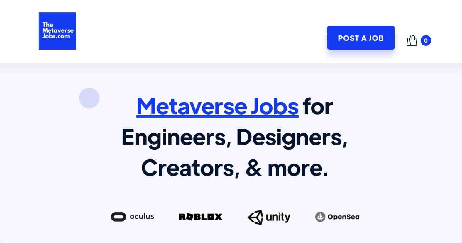 Metaverse Jobs