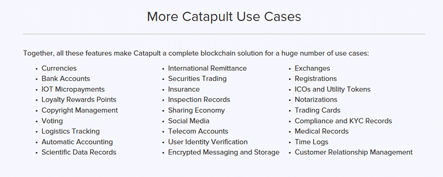 NEM Use Cases