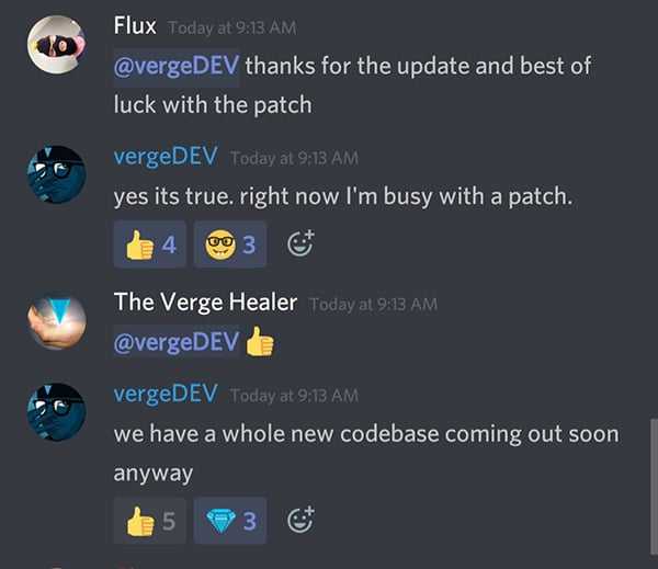 Verge Hack New Codebase