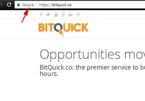 SSL Secured BitQuick