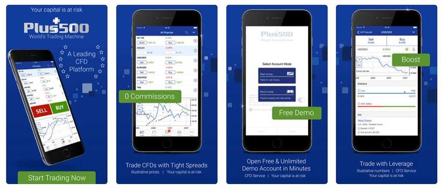 Plus500 Mobile Application