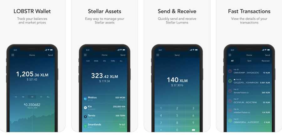 Lobstr Wallet in iStore