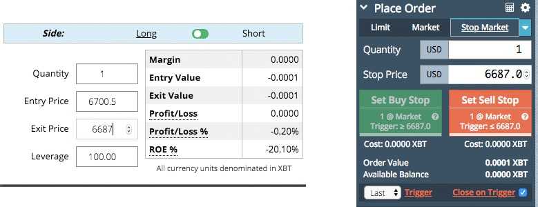 Synthetic Option on BitMEX with Futures