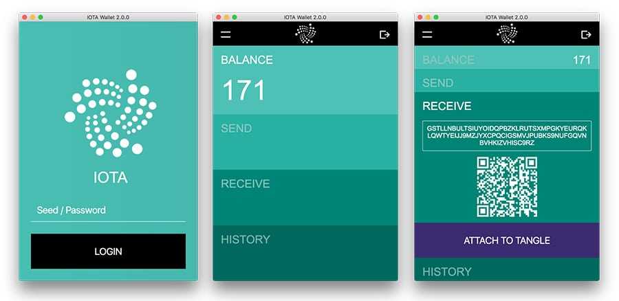 IOTA Desktop GUI