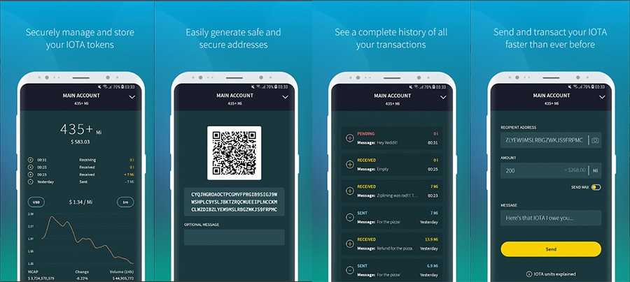 Trinity Mobile IOTA Wallet