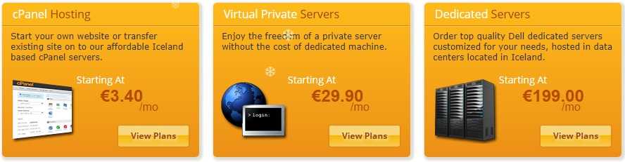 Orange Website Bitcoin Hosting