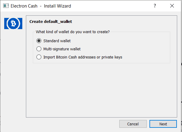 Which Wallet ElectronCash