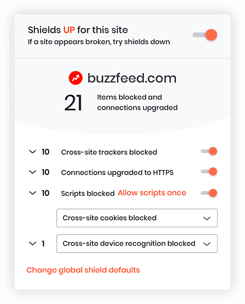 Brave Ads Block