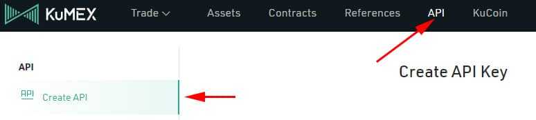 KuMEX API Keys