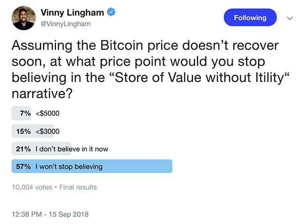 Bitcoin Store of Value