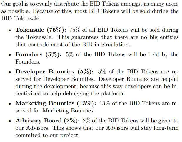BiDao ICO Funds