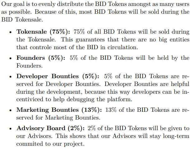 BiDao ICO Funds