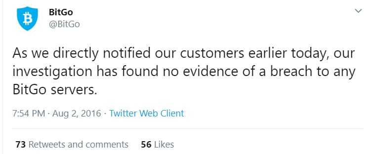 Bitgo Bitfinex