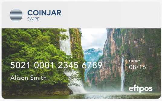 Coinjar SwipeCard