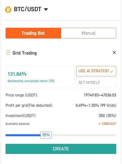 Grid Strategy Pionex