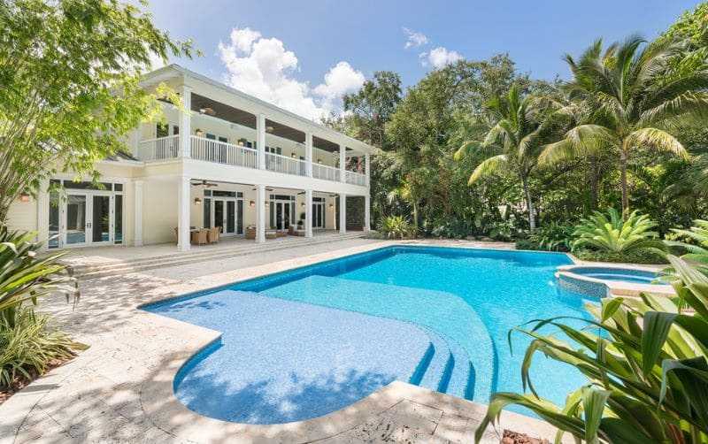 Miami Mansion and pool