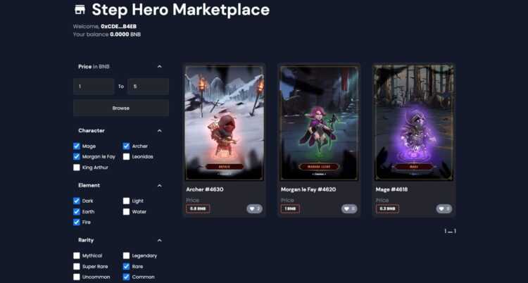 Step Hero Market