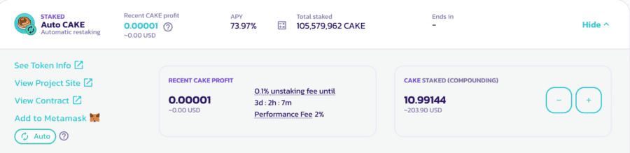 Confirmed Staking