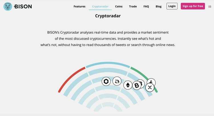 Bison Cryptoradar