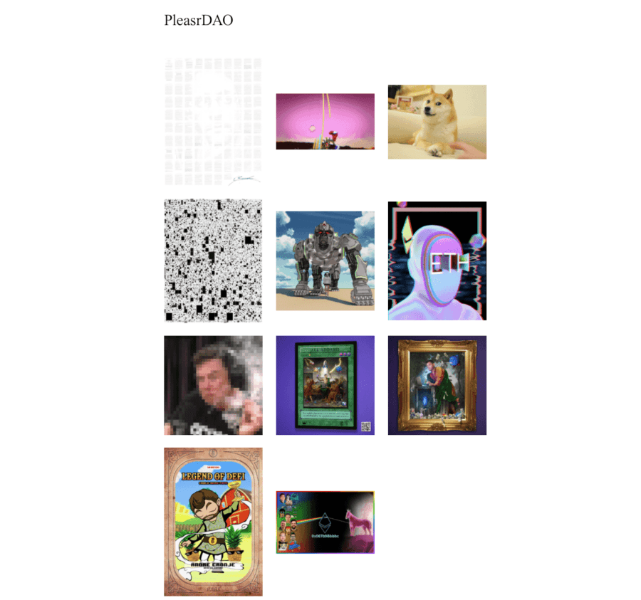 PleasrDAO Gallery