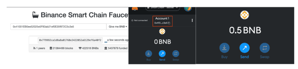 Binance Smart Chain Faucet