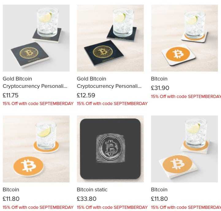 bitcoin coaster