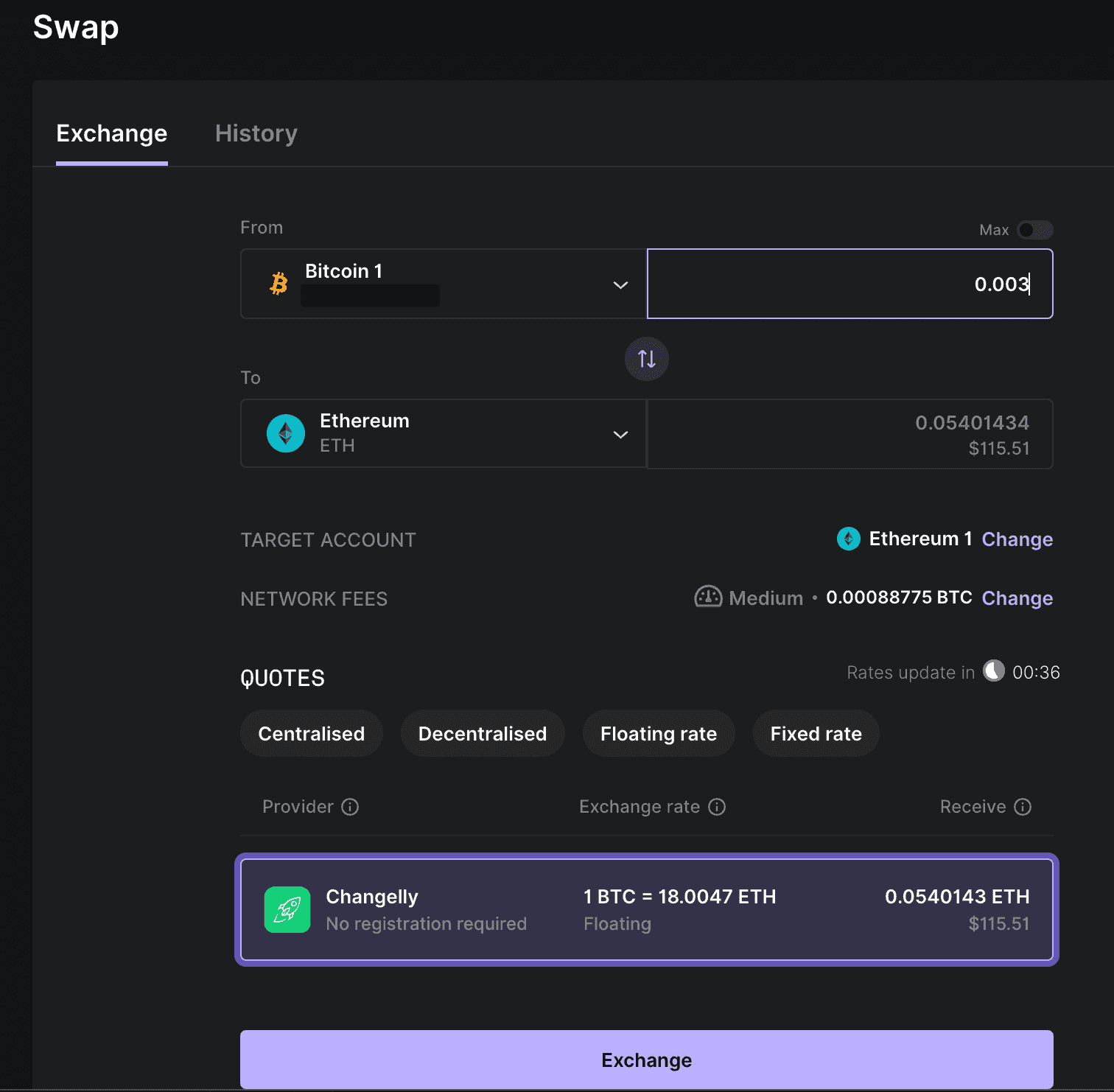 Changelly_LedgerSwap