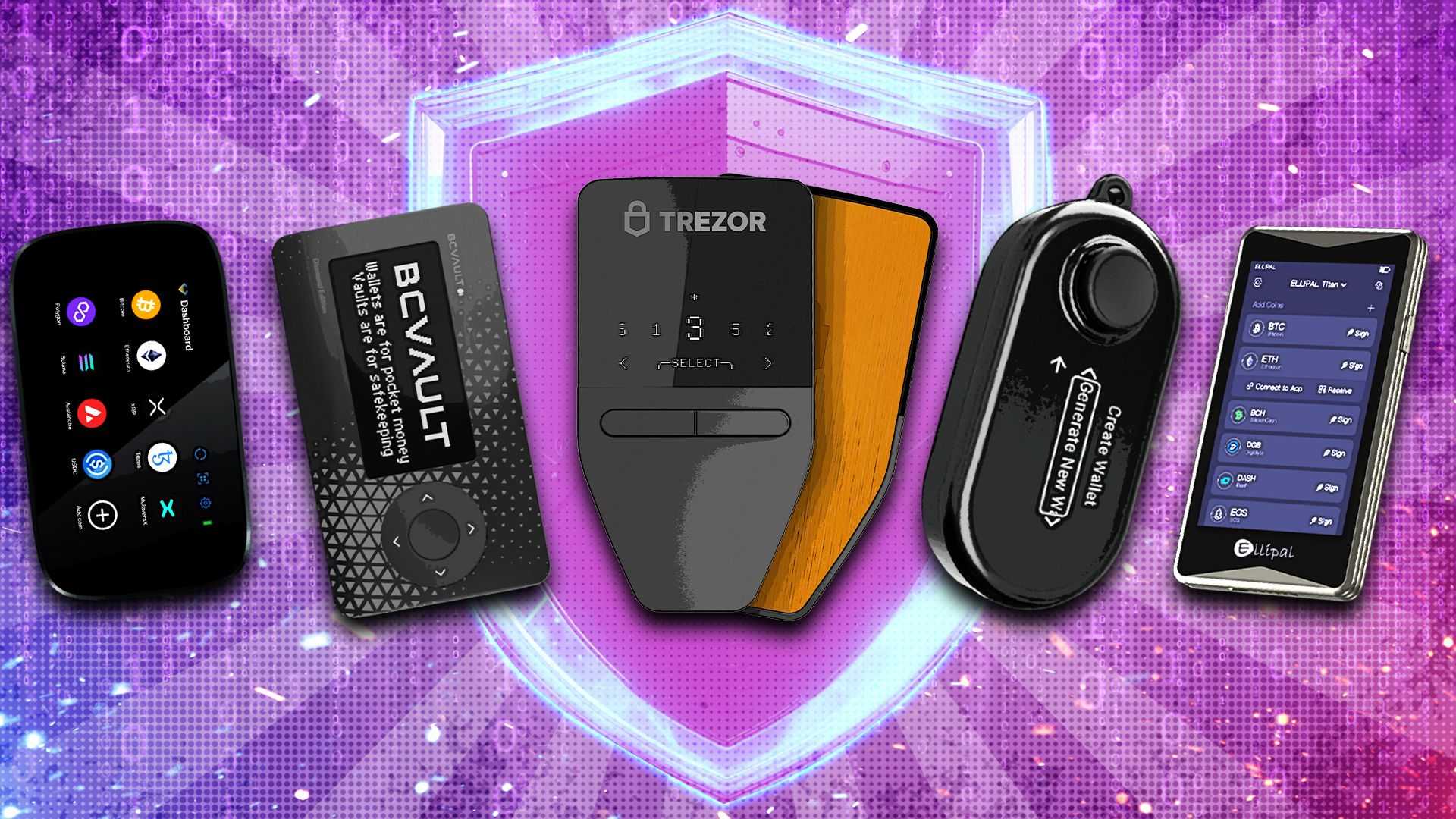 Compare The Top 10 Crypto Hardware Wallets In 2025