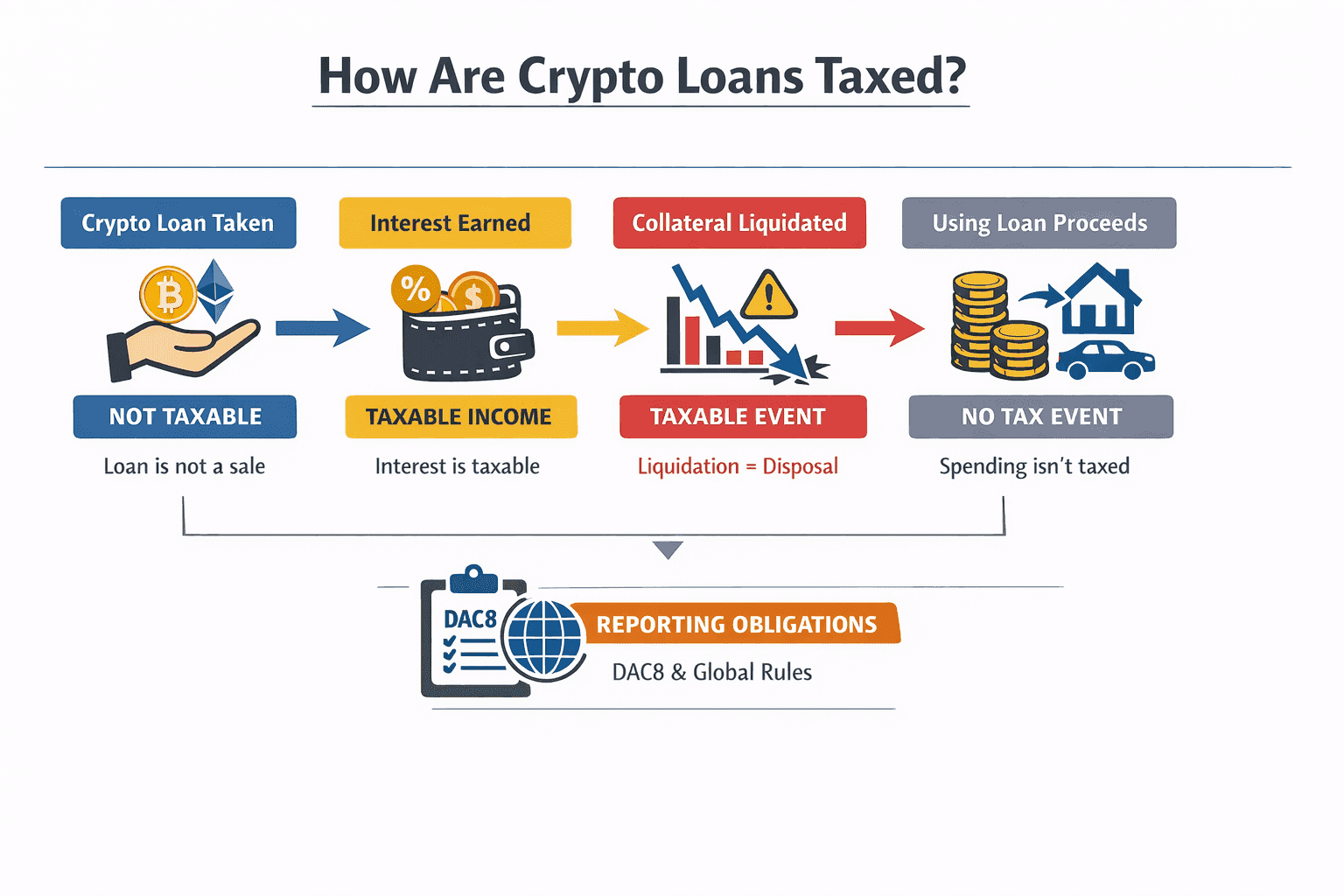 How Are Crypto Loans Taxed