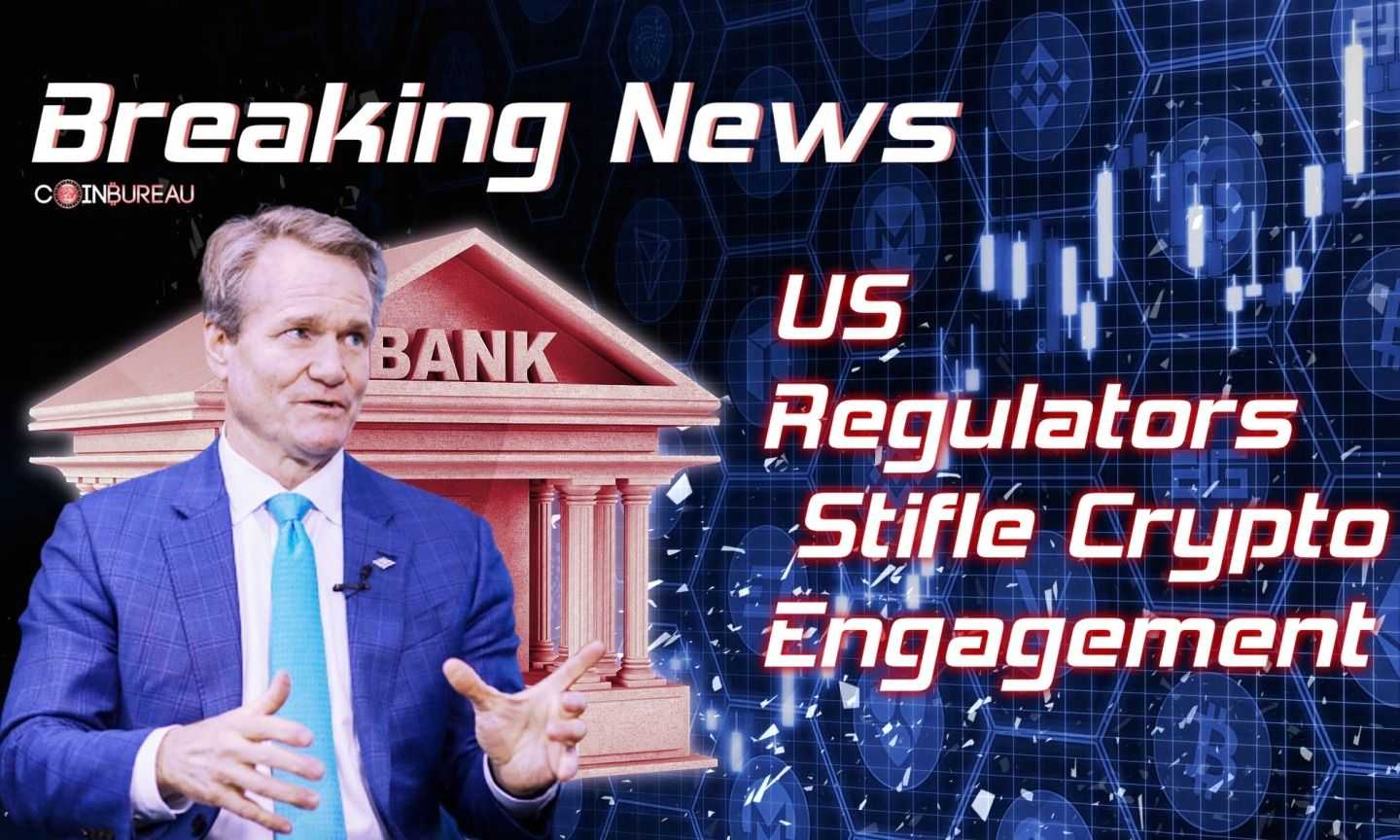 Bank of America CEO: Regulators are “Not Allowing” Banks to Engage with Crypto