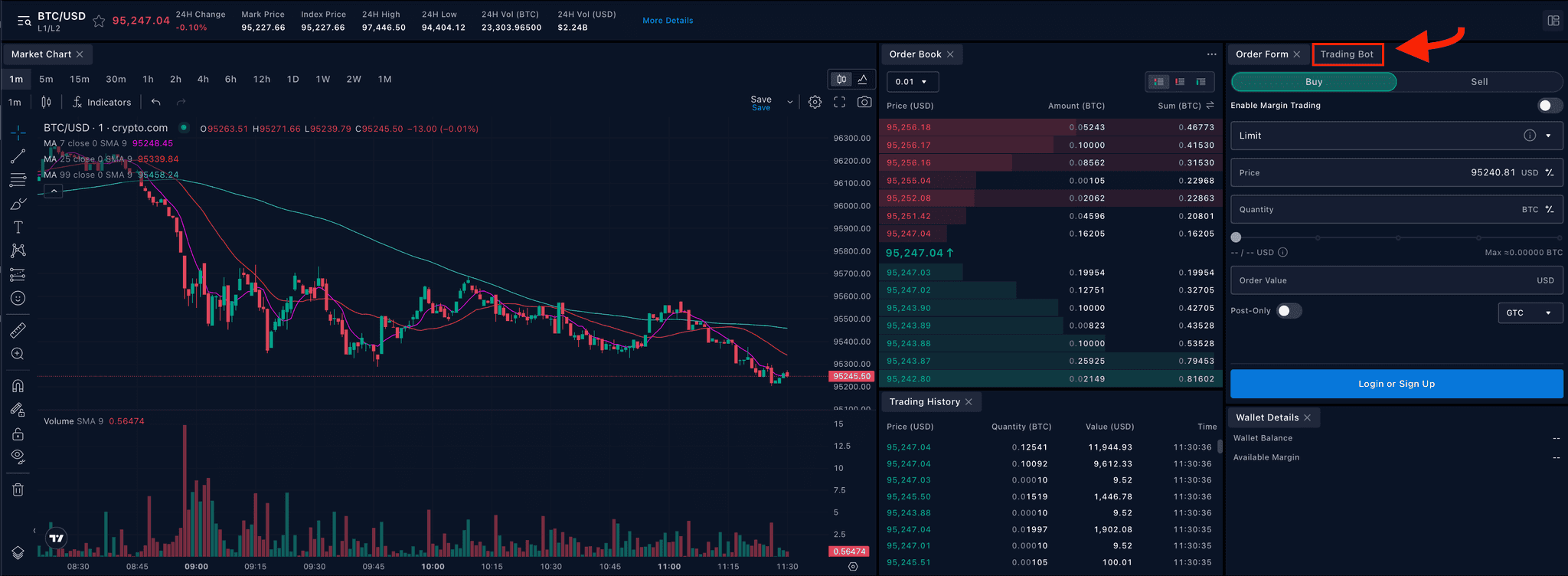 Crypto.com DCA bot