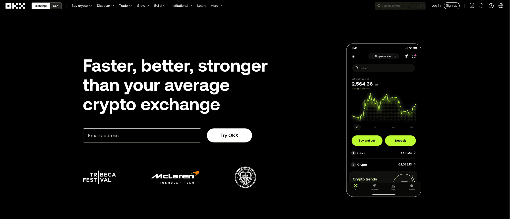 OKX Homepage
