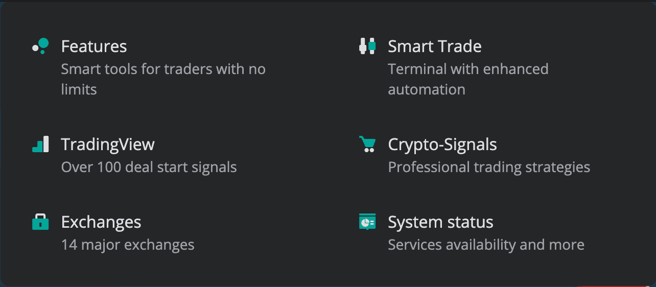 3Commas features