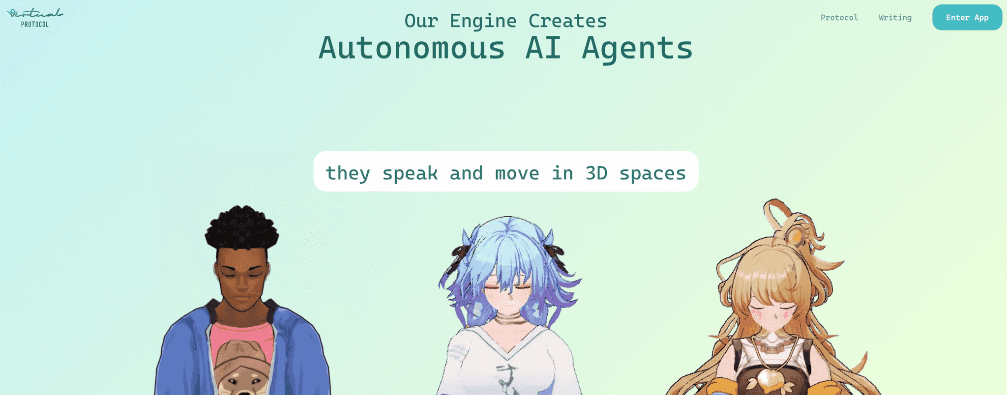 Virtuals homepage