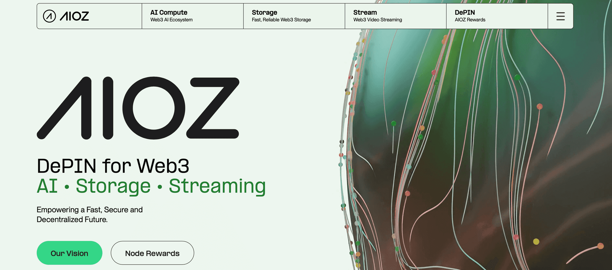AIOZ Homepage