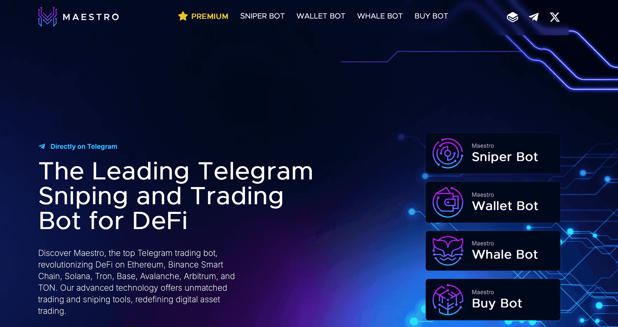 Maestro Homepage