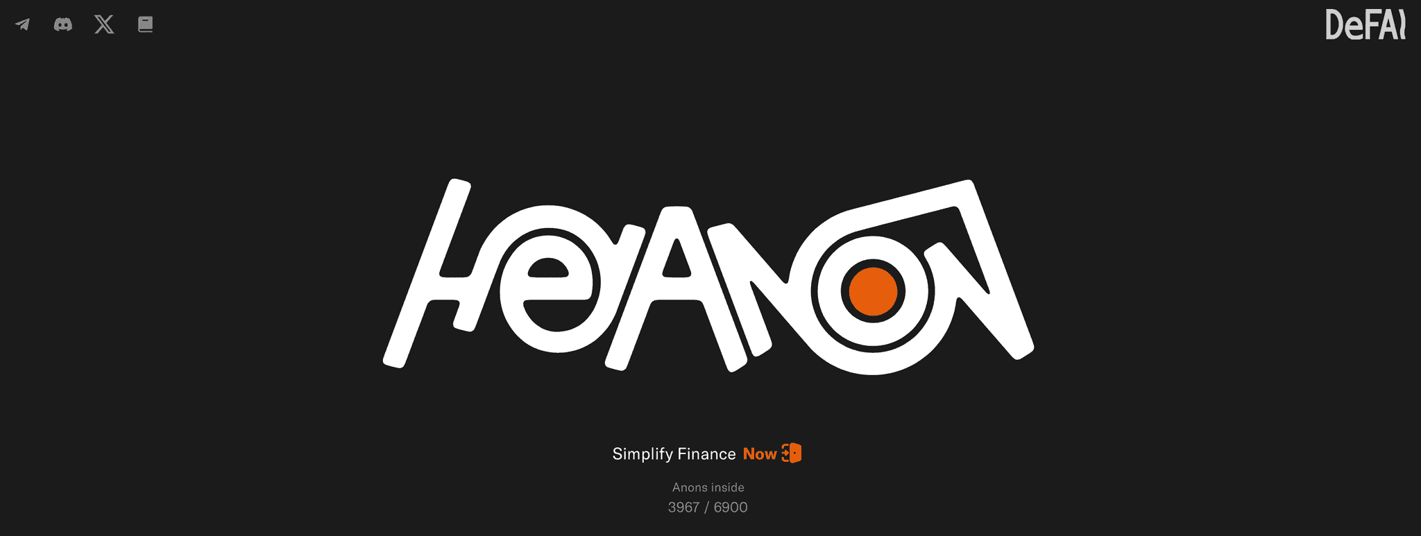 HeyAnon Homepage