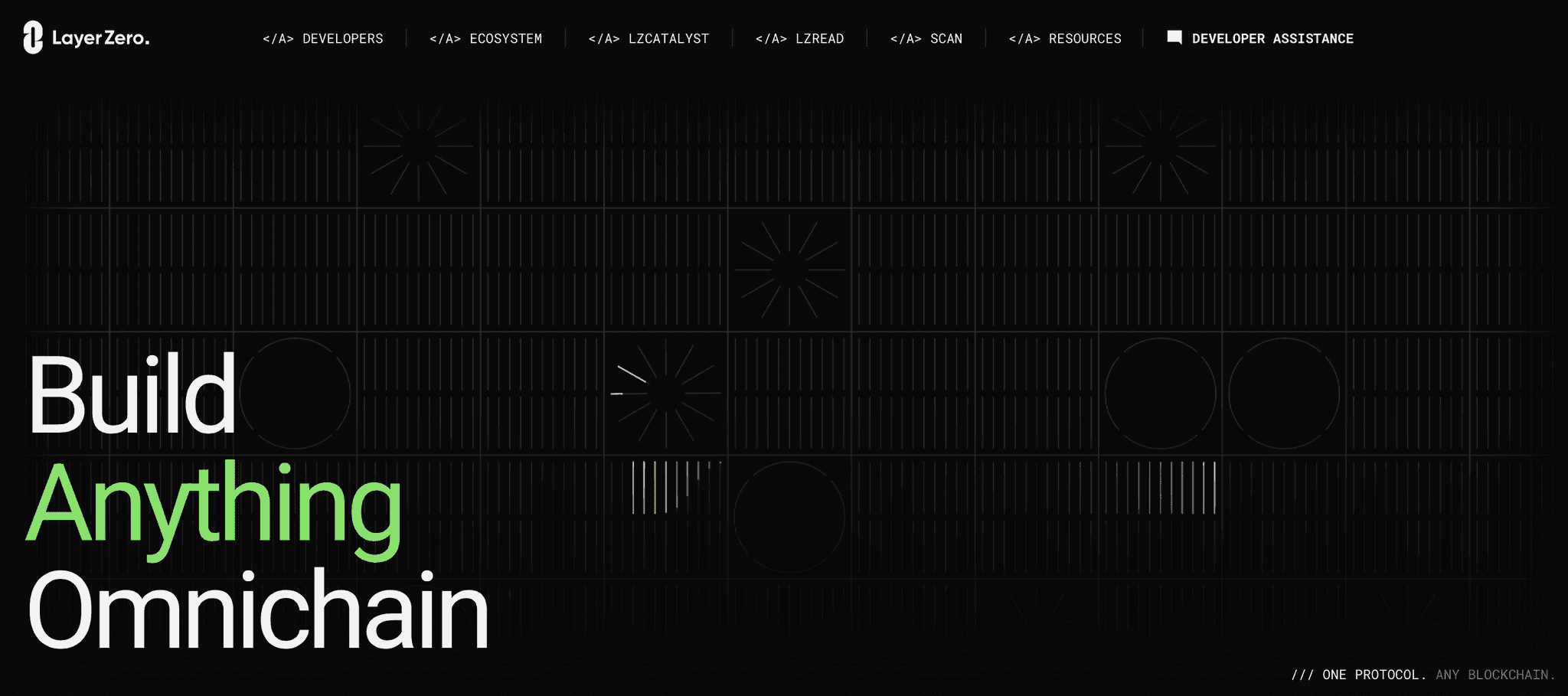 LayerZero Homepage