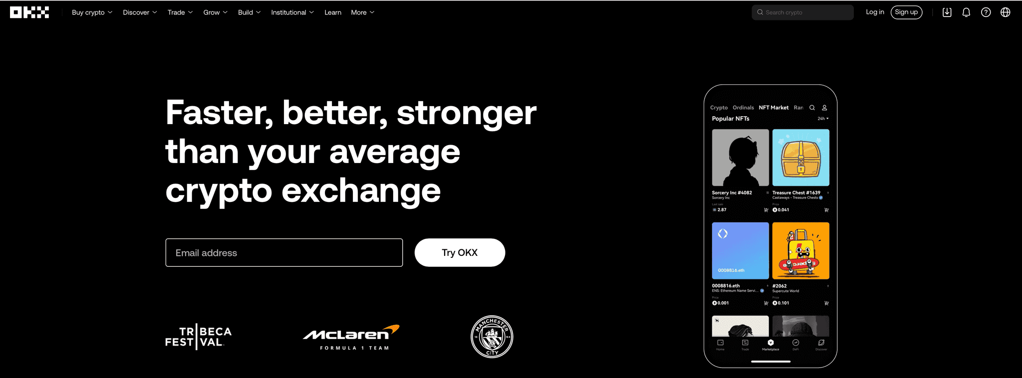 OKX Homepage