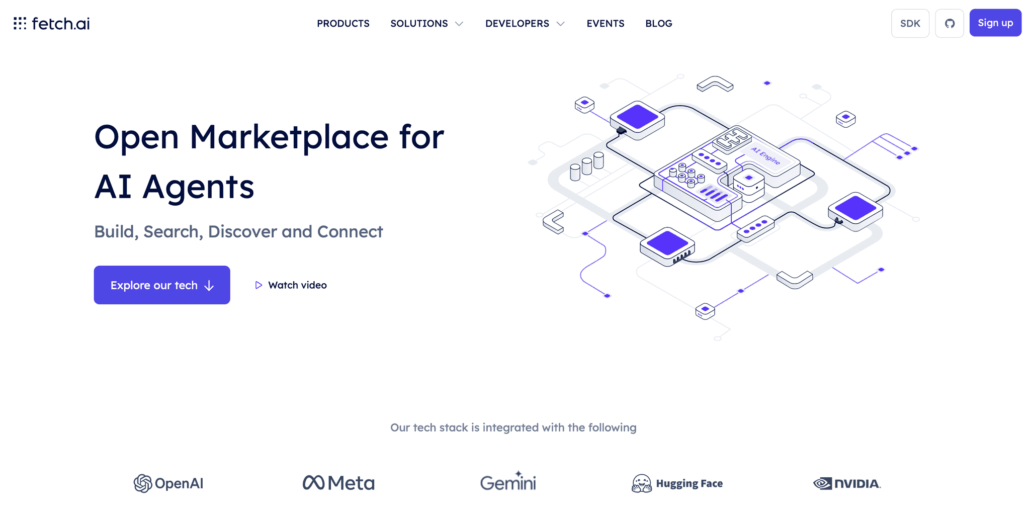 Fetch.ai Homepage