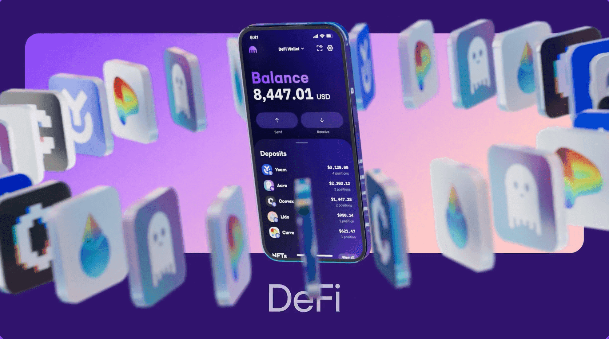 Kraken Wallet Supports Most of the Established DApps