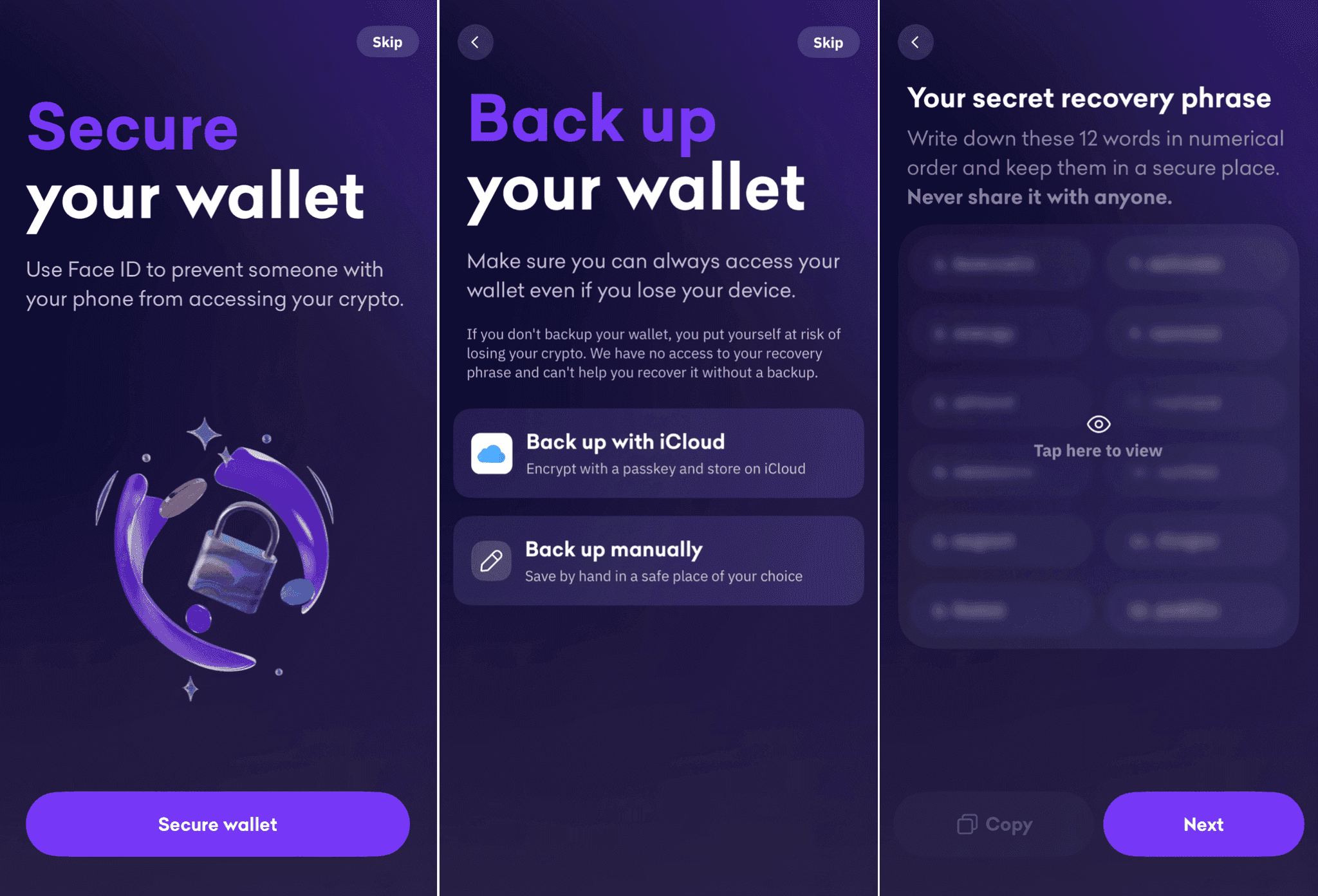 Backing Up Kraken Wallet With SRP