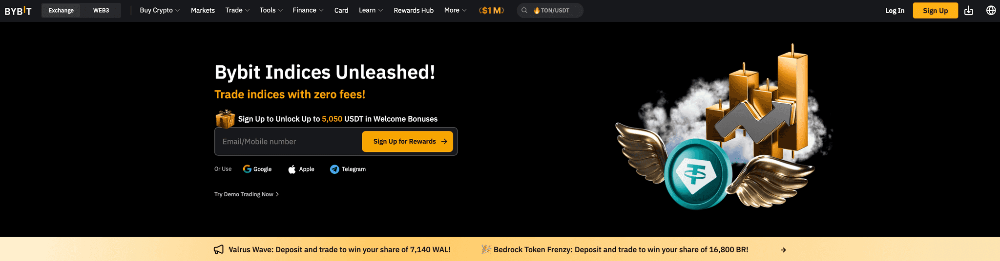 Bybit Homepage