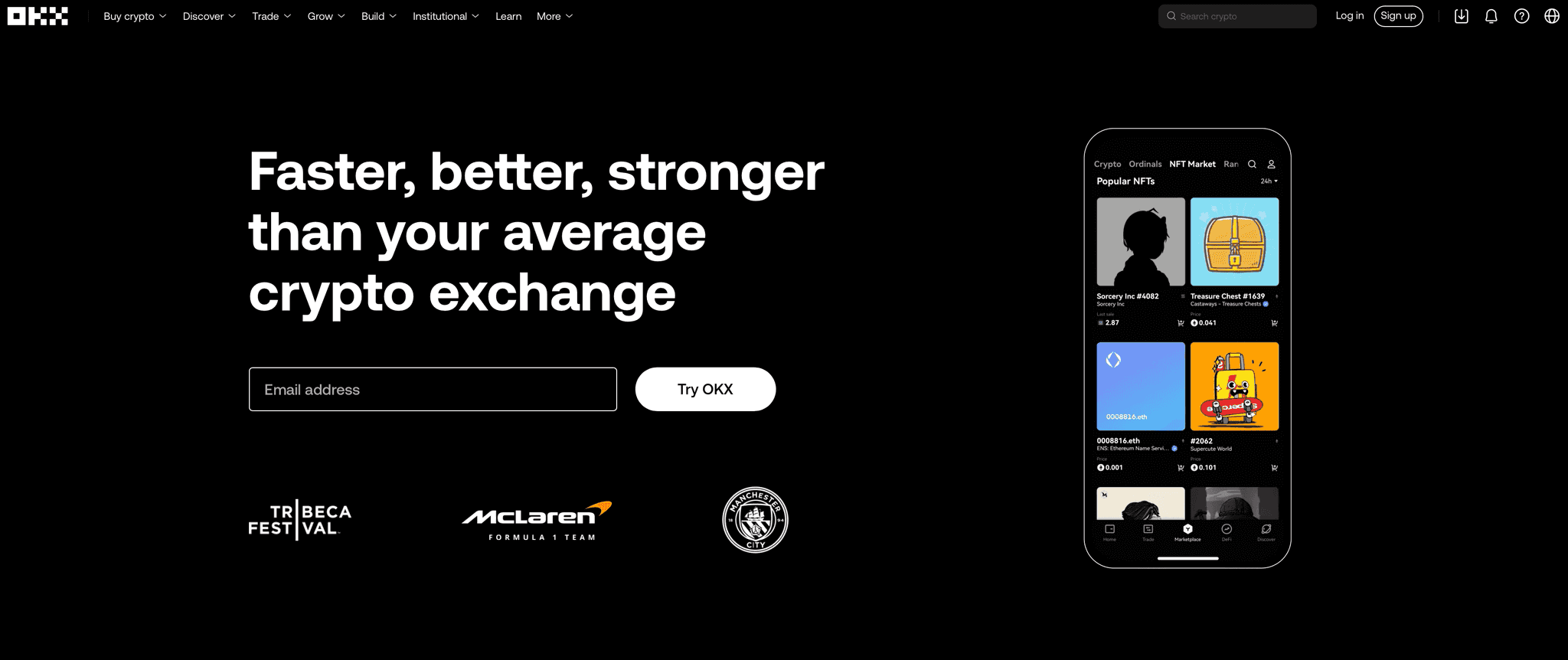 OKX Homepage