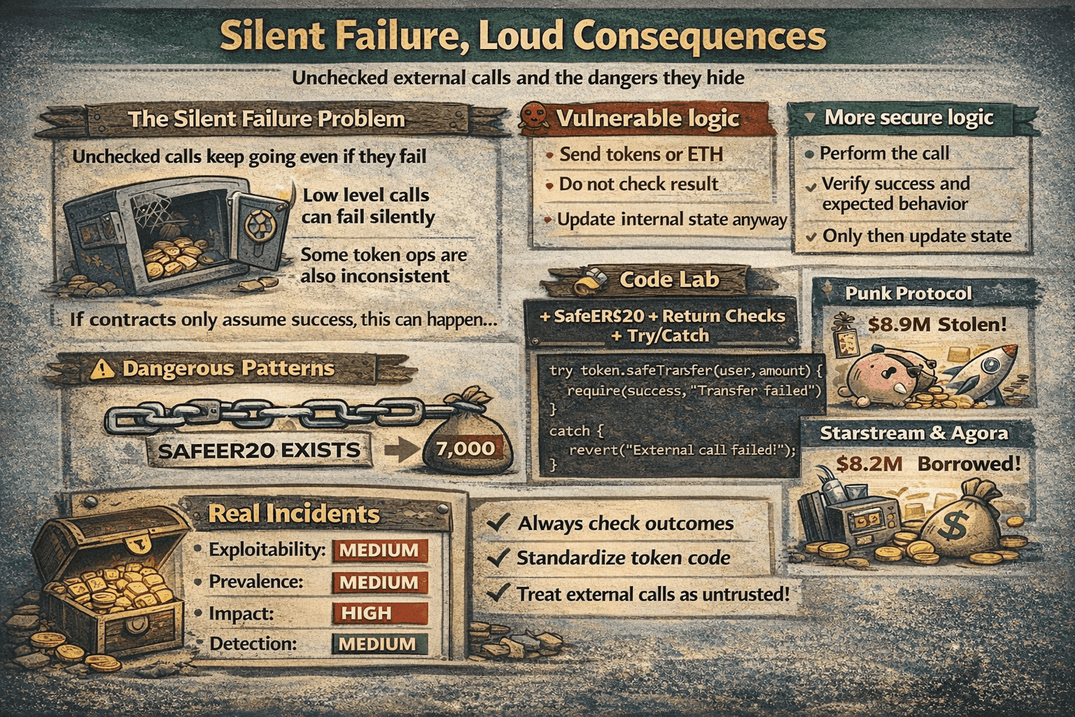 Unchecked External Calls