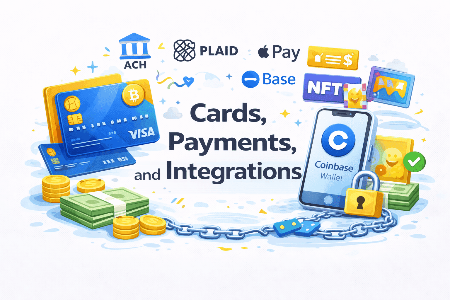 Cards, payments, and integrations