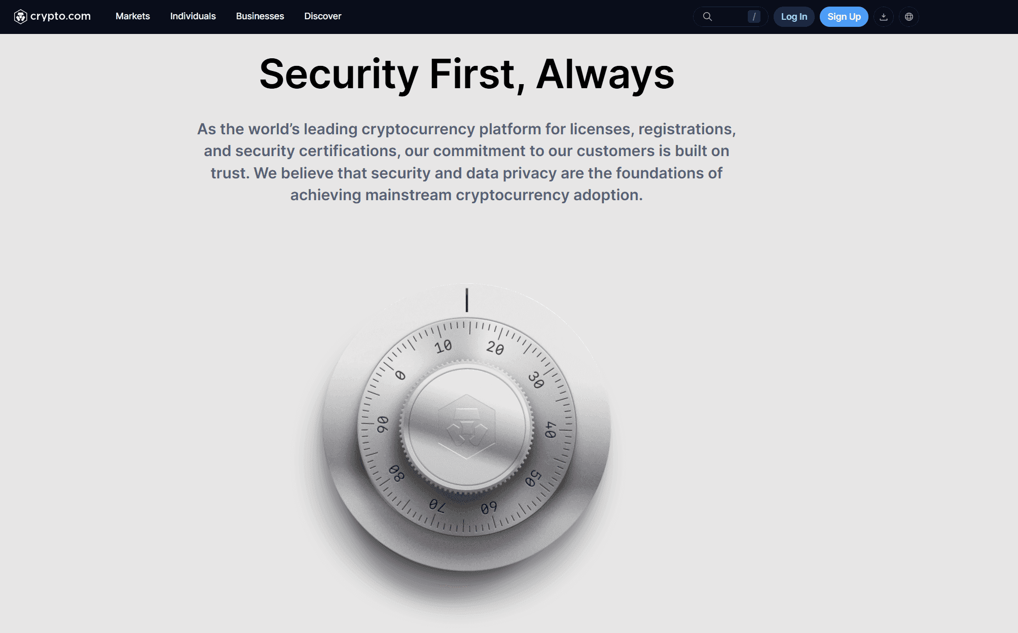 Crypto.com Security by the Numbers