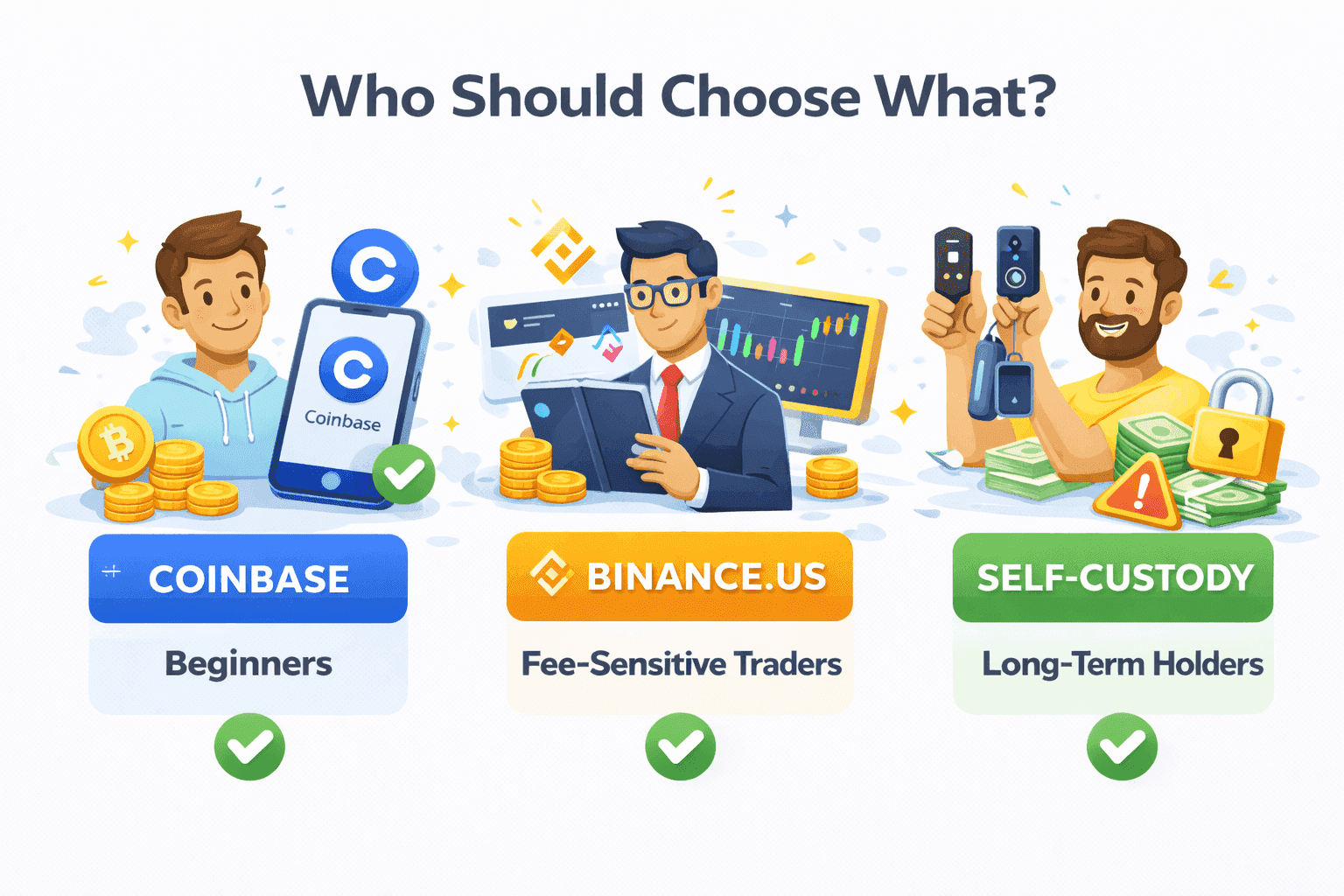 Who Should Choose Which Exchange