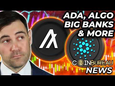 Crypto News: Cardano, ALGO, Big Banks, Ripple vs. SEC & MORE!!