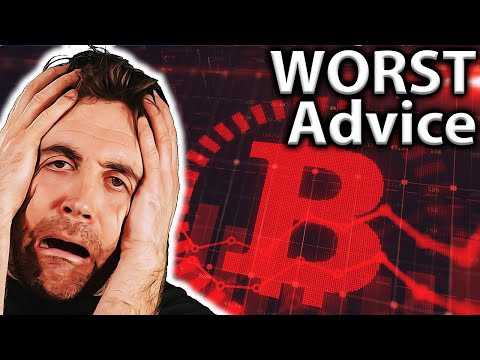 DON’T DO THIS!! Some of the WORST Crypto Advice!!